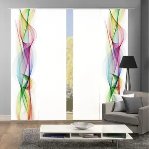 Раздвижная штора BOLGE Панельная каретка 1 шт. цифровая печать Home Wohnideen, Bunt