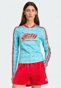 Топ Adidas Originals FOOTIE AOP, Blue Glow/Blue