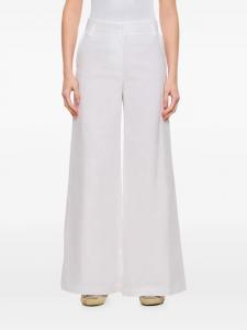 Широкие брюки из хлопка Alberto Biani, белый