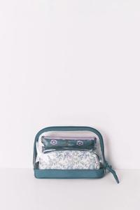 Косметичка из 3-х предметов Women'Secret, бирюзовый