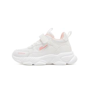 Warrior Дышащие Легкие Низкие Девичьи Беговые Кроссовки Белый Розовый