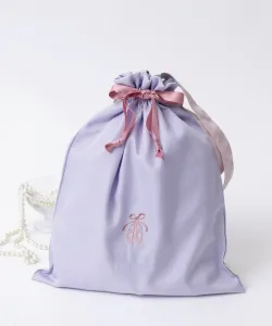 Сумка-шоппер на завязках, размер L (формат А4/сумка для пеленания) Panpantutu, цвет Lavender Toe Shoes