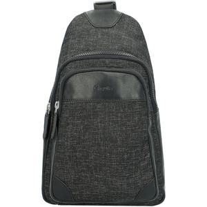 Сумка через плечо Esquire Recycled life 32 cm, антрацит