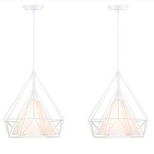 Подвесной светильник konsimo. ACOS 2 шт, 36x37x36 см, белый