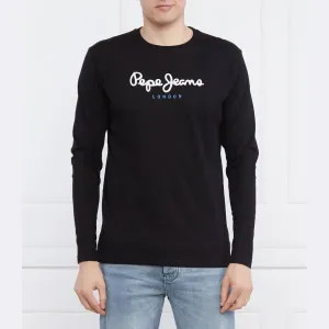 Классический крой с длинным рукавом Pepe Jeans London, черный