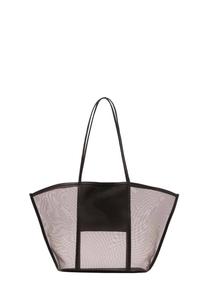 Сумка-тоут SEMI-TRANSPARENT Mango, коричневый