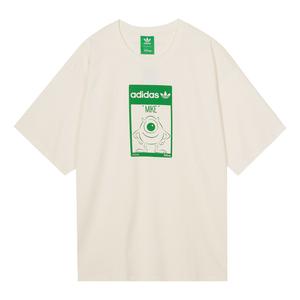 Футболка adidas originals x Disney Mike Printed Unisex Creamy-white GP3393, кремовый