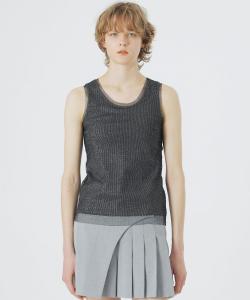 Топ из блестящего тюля