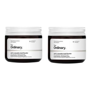 Порошок с L-аскорбиновой кислотой и чистым витамином C для лица крем для осветления прыщей и осветления следов от акне антиоксидант 20г The Ordinary