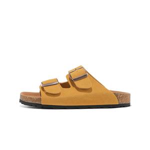 CARDANRO Тихие противоскользящие антибактериальные износостойкие шлепанцы женские желтые, цвет Yellow