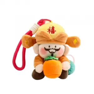 Плюшевый кулон пять богов богатства для привлечения процветания, высота 15см LEWAHON