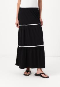 Юбка А-силуэта ERIN CONTRAST SKIRT JDY, черный