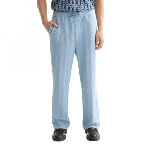 Брюки Scotch & Soda Jacquard Terry sweat, синий