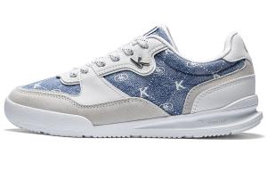 Kappa Женские классические нескользящие износостойкие низкие кроссовки Back to Back, цвет белый, бежевый, коричневый