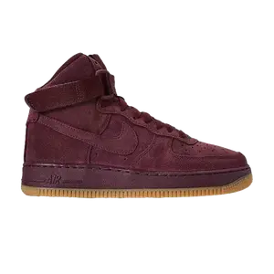 Кроссовки Nike Air Force 1 High LV8 GS 'Burgundy Crush', красный