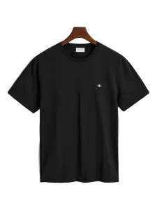 Футболка с короткими рукавами Gant, черный
