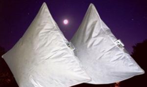 В упаковке 2 подушки Canada 80x80, пуховые подушки с содержанием пуха 30 %, приятные и мягкие Betten Hofmann