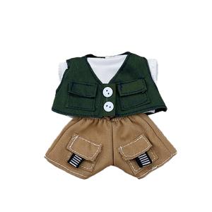 Совместимо с куклами 17 см, рабочая одежда для приключений на открытом воздухе BEAR FORT