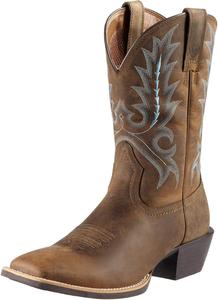 Женские вестерн-сапоги Ariat Heritage с круглым носком, коричневый