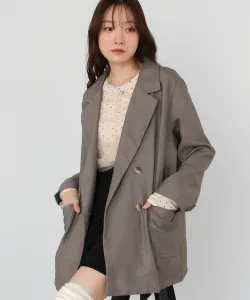 Спинка двубортного пиджака