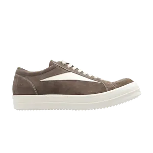 Низкие кроссовки Rick Owens EDFU Suede Leather Vintage Low, коричневый