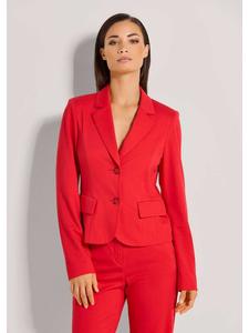 MADELEINE Короткий трикотажный пиджак красного цвета