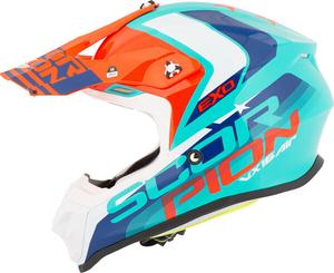 Шлем для кросса и эндуро VX-16 Air Nation Crosshelm Scorpion, мультиколор