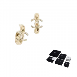 Серьги Women's CHANEL, золото