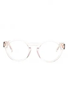 Очки в круглой оправе Chloé Eyewear, нейтральный