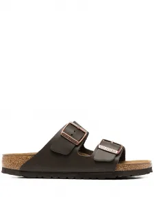 Сандалии Arizona с двумя ремешками Birkenstock, коричневый