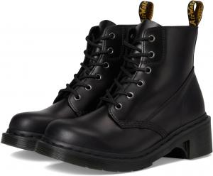 Женские ботинки Dr. Martens Alderstone на шнуровке, Black Orleans