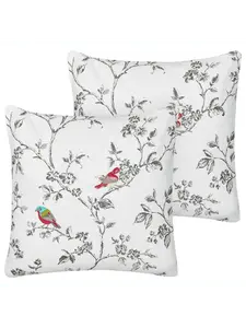 Декоративная подушка Beliani 2 tlg Deko DILLENIA, цвет weiß/grau/bunt