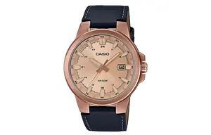 CASIO Часы Men Standard Series Pink Watch, Rose Gold Watch Dial