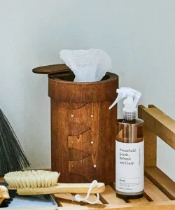 Коробка из фанеры для дезинфицирующего средства (товар для дома)