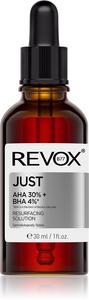 Просто AHA 30% + BHA 4% разглаживающая отшелушивающая сыворотка для восстановления поверхности кожи Revox B77, 30 мл