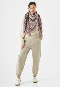 Шарф Codello PRINTED TRIANGLE, Rosa/Light Pink