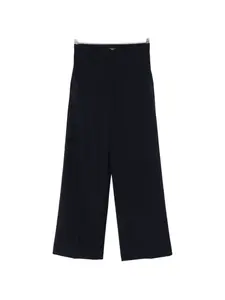 Брюки широкого кроя Weekend Max Mara, синий