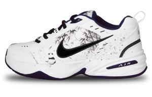 Кроссовки Nike Air Monarch 4 Chunky Sneakers Unisex Low-Top Black