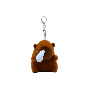 Капибара, модная милая плюшевая подвеска капибара высотой 12см AZLCL