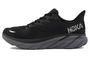 Кроссовки женские Clifton 8 с низким верхом, черные Hoka One One