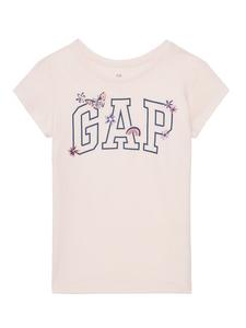 Футболка обычного кроя 721891-01 Gap, розовый