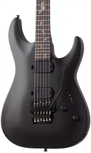 Электрогитара Schecter Damien-6 FR. Атласный черный