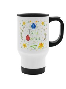 Пасхальная кружка Счастливой Пасхи, без надписи, белого цвета Mr. & Mrs. Panda