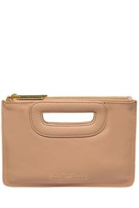 Кожаный клатч Esher Pure Luxuries London, бежевый