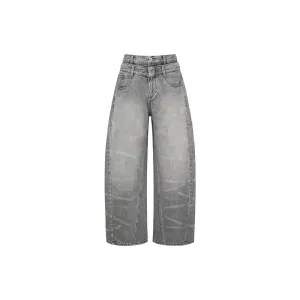 Feng Chen Wang Джинсы Unisex Gray