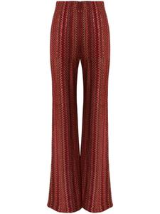 Брюки клеш Missoni Zigzag, красный