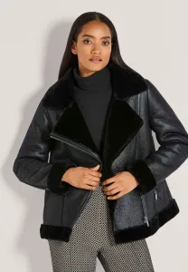 Куртка из искусственной кожи Madeleine, Black