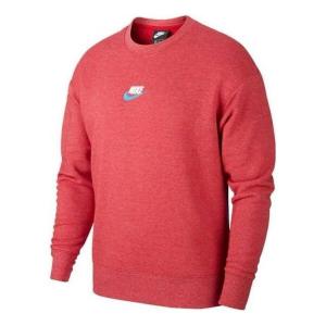 Толстовка Nike Sportswear Club Crew Neck Shirt 'RedPink', красный