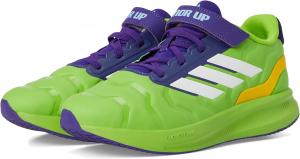 Кроссовки Adidas Kids Marvel Iron Hulk Run Falcon 5 Shoes, Semi Solar Green/White/Collegiate Purple