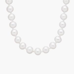 18-дюймовая нить пресноводного культивированного жемчуга с 14-каратным желтым золотом (6-6,5 мм) Blue Nile